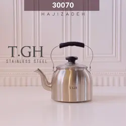 TGH تی جی اچ    کتری تک لوله ای مات کف چدن 3 لیتر  TGH-30070