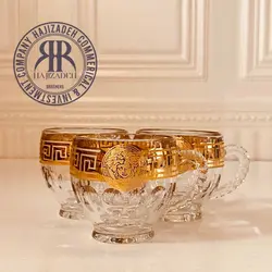 بوهیما کریستال ورساچه طلایی  فنجان  7663