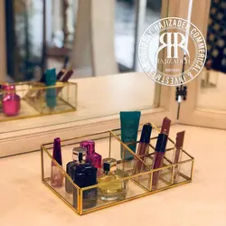 تیبگزیران  برنجی  استند شیبدار طرح 2 - GOLD-902