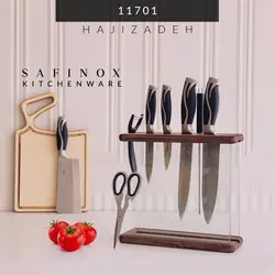 سافینوکس سرویس  کارد و ساطور با تخته گوشت  11701