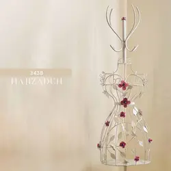 فورس  مانکن جا لباسی  فلزی ساده سفید 9746