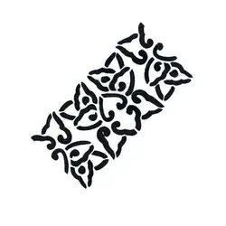 شابلون استنسیل سایز 20*14 کادنس کد 484