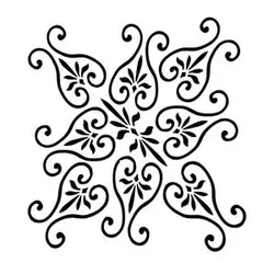 شابلون استنسیل سایز 35*27 کادنس کد BN-71