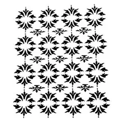 شابلون استنسیل سایز 35*27 کادنس کد SN:10