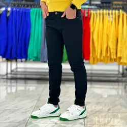 شلوار لی پاور کش مشکی کد 2005