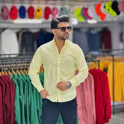 پیراهن بنگال کش لیمویی کد 4014