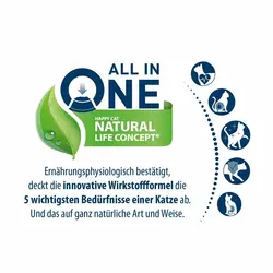 غذای خشک گربه هپی کت کولینری با طعم گوشت اردک و هویج