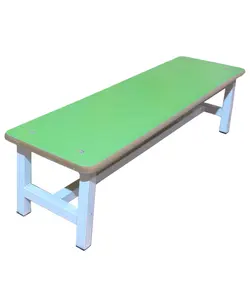 نیمکت 3 نفره مهد کودک بدون تکیه گاه