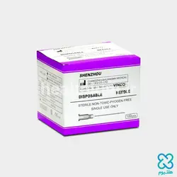 سر سوزن گیج ۲۴ بنفش Vekto