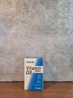 قرص ویتامین D3 1000 واحد هلث اید 30 عدد