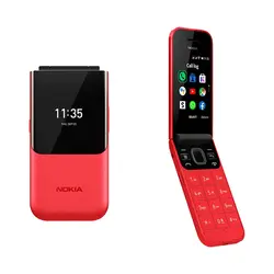 گوشی موبایل نوکیا کلیدی تاشو مدل Flip 2720 حافظه 4 گیگابایت رم 512 مگابایت | ریجستری با کد فعالسازی| دارای گارانتی شرکتی