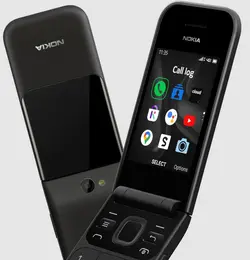 گوشی موبایل نوکیا کلیدی تاشو مدل Flip 2720 حافظه 4 گیگابایت رم 512 مگابایت | ریجستری با کد فعالسازی| دارای گارانتی شرکتی