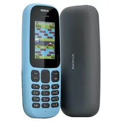 گوشی موبایل نوکیا کلیدی ساده مدل 105-2017 FA VIETNAM حافظه 4 مگابایت |دارای ریجستری با کد فعالسازی| دارای گارانتی شرکتی