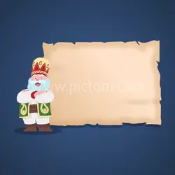 وکتور عمو نوروز ایرانی