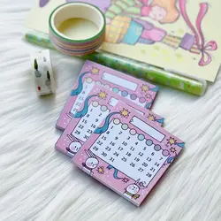 برگه تقویمی هبیت طرح خرگوشی