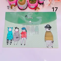 پوشه پلاستیکی دکمه دار سایز A4