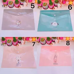 پوشه پلاستیکی دکمه دار سایز A4