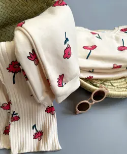 بلوز شلوار گلدار زارا