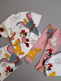 تیشرت شلوار مینی و دوستان