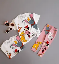 تیشرت شلوار مینی و دوستان