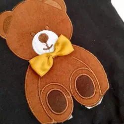 ست تدی نوزادی پاپیونی