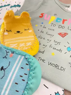 رامپرز پسرانه طرح superhero برند h&m کات لیبل