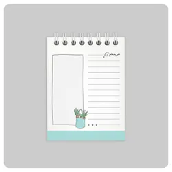 دفترچه همراه طرح کاکتوس