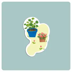 پیکسل مگنت و چسب گلدان