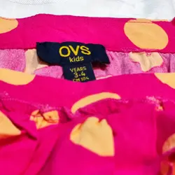 پیراهن دخترانه او وی اس مدل توپ توپی PK-TPTP-02