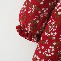 پیراهن گلدار