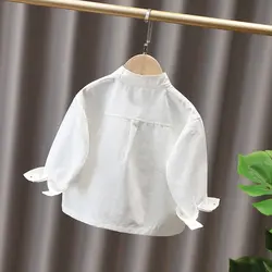 پیراهن کتان یقه دیپلمات