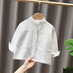 پیراهن کتان یقه دیپلمات