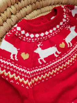 پیراهن بافت دخترانه