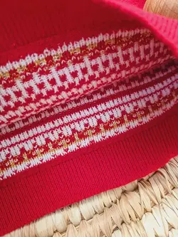 پیراهن بافت دخترانه