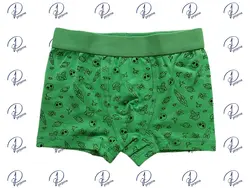 ست ( لباس زیر ) شورت و رکابی پسرانه برند ایموجی emoji طرح موجود فضایی - پیرجمه