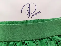 ست ( لباس زیر ) شورت و رکابی پسرانه برند ایموجی emoji طرح موجود فضایی - پیرجمه