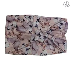 هدبند پارچه ای زنانه اکسسوری accessories مدل پروانه ای - پیرجمه