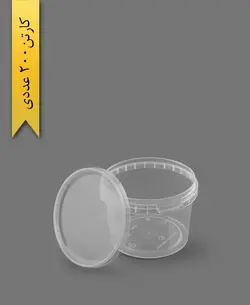 سطل b 610 با درب – طب پلاستیک ( کارتن 200 عددی )