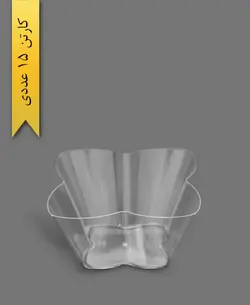 ظرف اسنک 5000ml کارن شفاف کد6 – کوشا ( کارتن 15 عددی )
