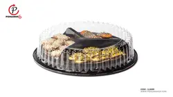 ظرف سه خانه شیرینی – آذران ورق (کارتن 50 عددی)