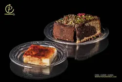 بشقاب شفاف pp – آذران ورق ( کارتن 800 عددی )
