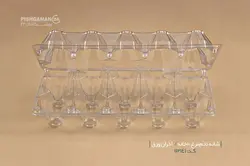 شانه تخم مرغی 10 خانه – آذران ورق (کارتن 400 عددی)