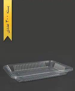 دیس کوتاه تخت شفاف – تاک واریان ( بسته 300 عددی )