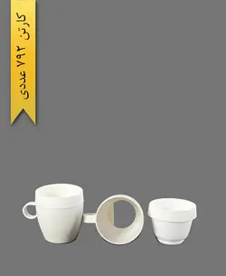 فنجان گیاهی با نگهدارنده – آملون ( کارتن 792 عددی )
