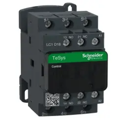 کنتاکتور 380 ولت اشنایدر LC1D18Q7