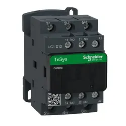 کنتاکتور 24 ولت LC1D12B7 اشنایدر