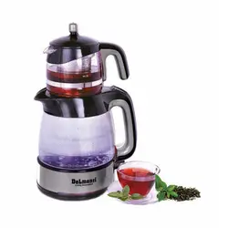 چای ساز دلمونتی مشکی سیلور مدل Tea maker DL 400