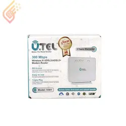 مودم روتر یوتل VDSL/ADSL Plus بی سیم مدل V301