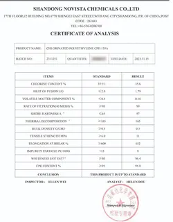 پلی اتیلن کلرینه (CPE)