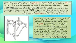 بارگذاری و مدل سازی پله با نگاهی به پیوست ششم آئین نامه 2800 ( دو پاورپوینت )